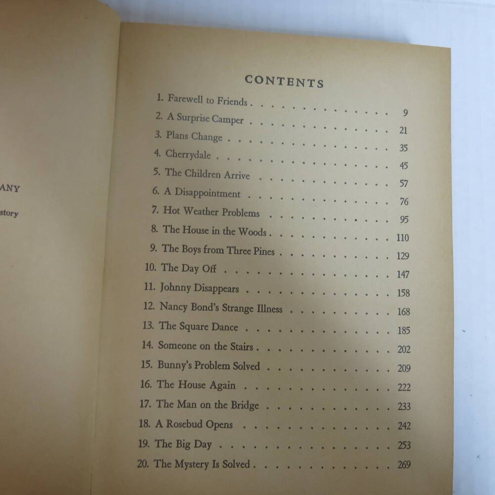 DONNA PARKER at CHERRYDALE Vintage Book 1957 By Marcia Martin Hardcover - Picture 10 of 13